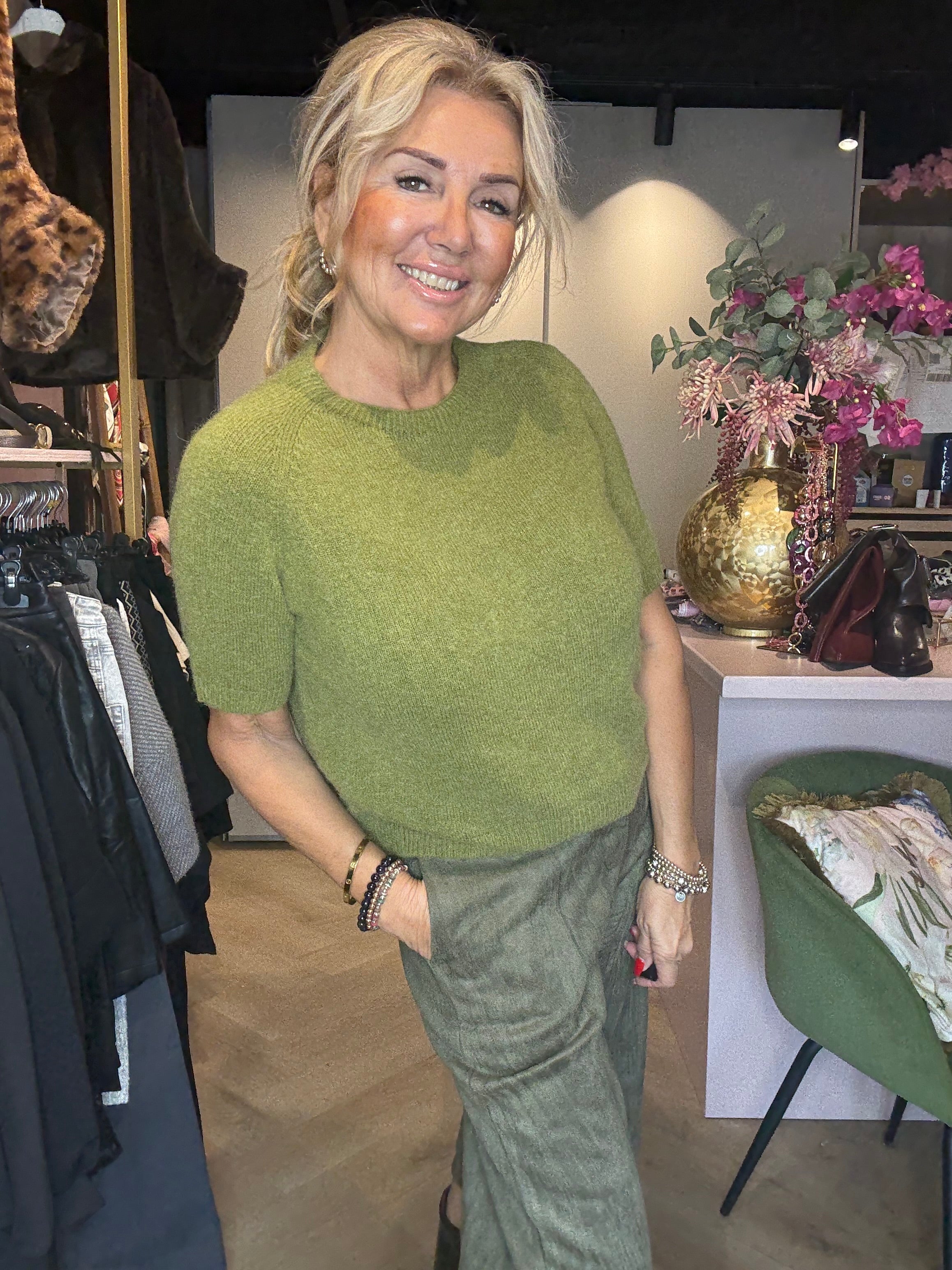 Truitje Baby Alpaca Matcha Green